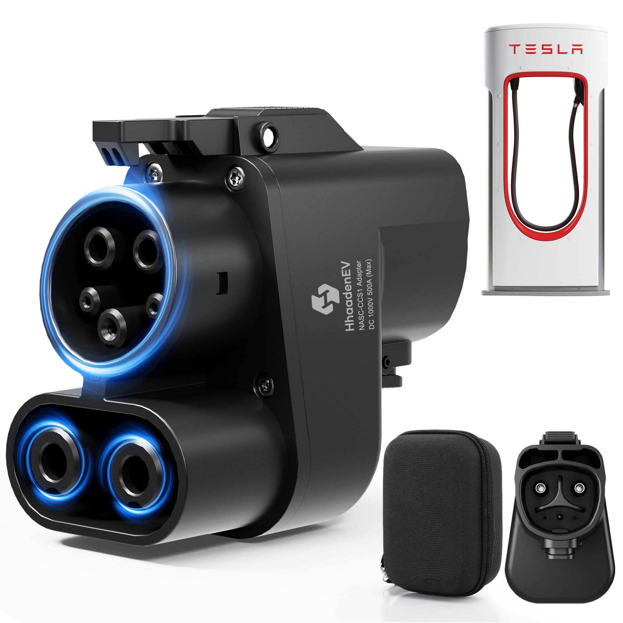 Amazon.com: H HhaadenEV NACS to CCS1 Charging Adapter for Tesla